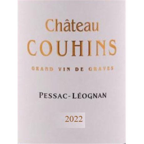 Couhins - Pessac-Léognan 2022
