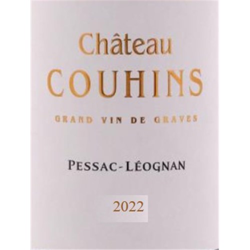 Couhins - Pessac-Léognan 2022