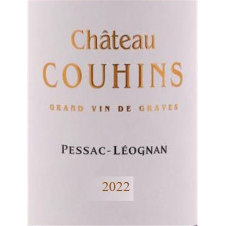 Couhins - Pessac-Léognan 2022