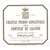 Countess of Lalande - Château Pichon Longueville - Pauillac 2004 
