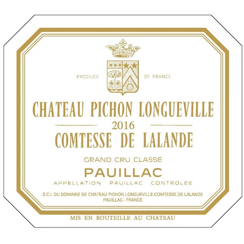 Countess of Lalande - Château Pichon Longueville - Pauillac 2016 11166fe81142afc18593181d6269c740 