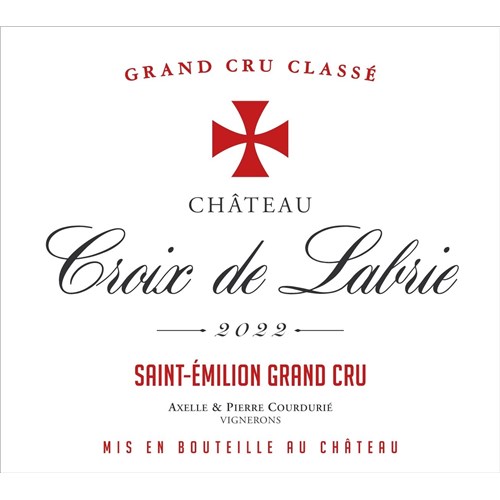Croix de Labrie - Saint-Emilion Grand Cru 2022