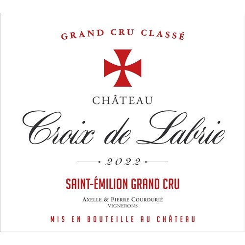 Croix de Labrie - Saint-Emilion Grand Cru 2022