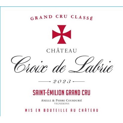 Croix de Labrie - Saint-Emilion Grand Cru 2023