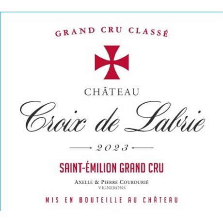 Croix de Labrie - Saint-Emilion Grand Cru 2023