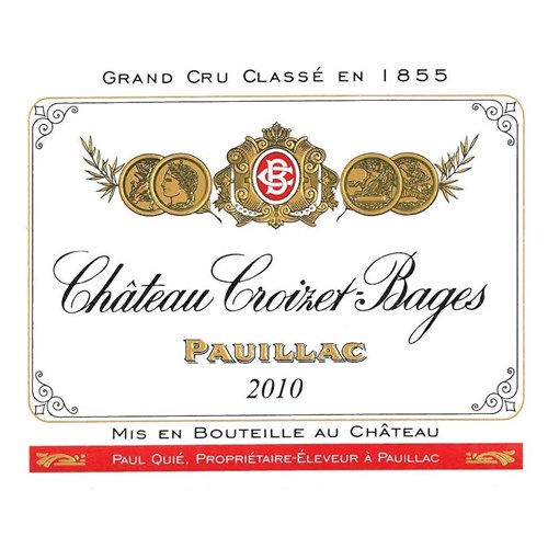 Croizet Bages - Pauillac 2010