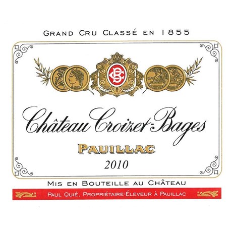 Croizet Bages - Pauillac 2010