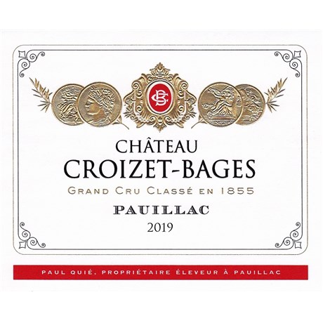 Croizet Bages - Pauillac 2019
