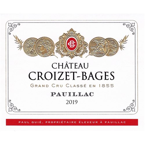 Croizet Bages - Pauillac 2019