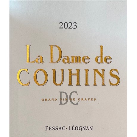 Dame de Couhins Blanc (BIO-ORGANIC) - Pessac-Léognan 2023
