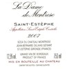 La Dame de Montrose - Saint-Estèphe 2007