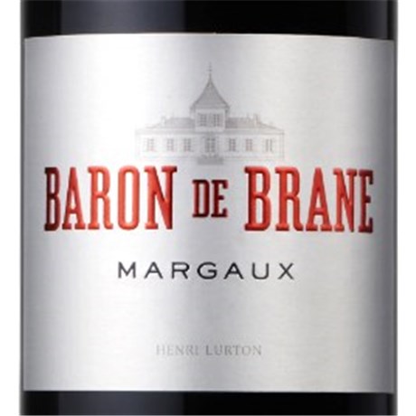 Demi-Bouteille Baron de Brane - Château Brane Cantenac - Margaux 2016