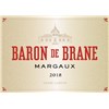 Demi Bouteille Le Baron de Brane - Château Brane Cantenac - Margaux 2018 37.5 cl