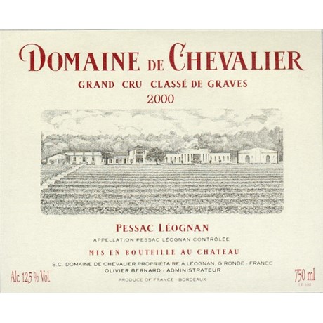 Domaine de Chevalier rouge - Pessac-Léognan 2000