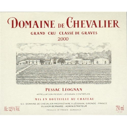 Domaine de Chevalier rouge - Pessac-Léognan 2000