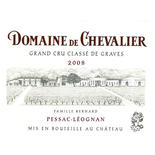 Domaine de Chevalier rouge - Pessac-Léognan 2008
