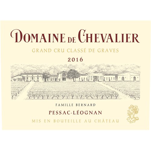 Domaine de Chevalier rouge - Pessac-Léognan 2016