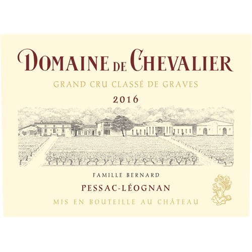 Domaine de Chevalier rouge - Pessac-Léognan 2016 6b11bd6ba9341f0271941e7df664d056 