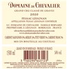 Domaine de Chevalier rouge - Pessac-Léognan 2020