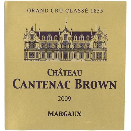 Double Magnum Château Cantenac Brown - Margaux 2009
