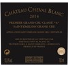 Double Magnum Château Cheval Blanc - Saint-Emilion Grand Cru 2014 b5952cb1c3ab96cb3c8c63cfb3dccaca 