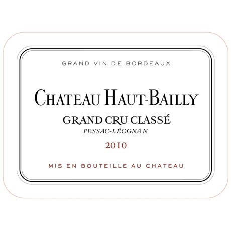 Double Magnum Château Haut Bailly - Pessac-Léognan 2010