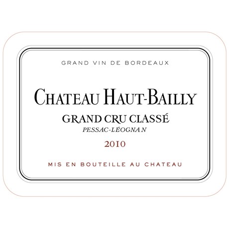 Double Magnum Château Haut Bailly - Pessac-Léognan 2010 b5952cb1c3ab96cb3c8c63cfb3dccaca 