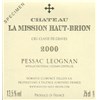 Double Magnum Château La Mission Haut Brion - Pessac-Léognan 2000