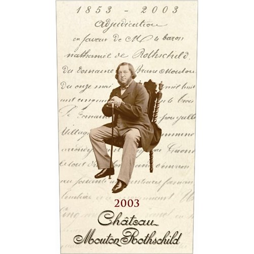 Double Magnum Château Mouton Rothschild - Pauillac 2003 11166fe81142afc18593181d6269c740 