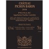 Double Magnum Château Pichon Baron - Pauillac 2018