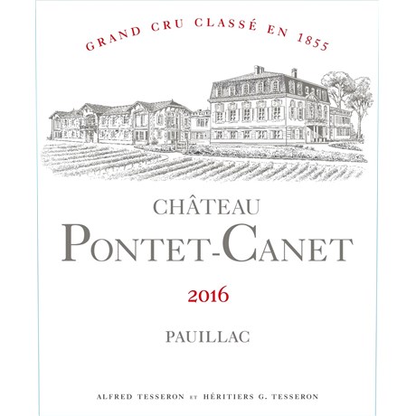 Double Magnum Chateau Pontet Canet - Pauillac 2016 