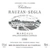 Double Magnum Château Rauzan Ségla - Margaux 1998