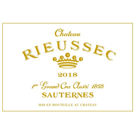 Double Magnum - Château Rieussec - Sauternes 2018