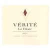 Double Magnum Le Désir - Vérité Wines - Sonoma Valley 2013