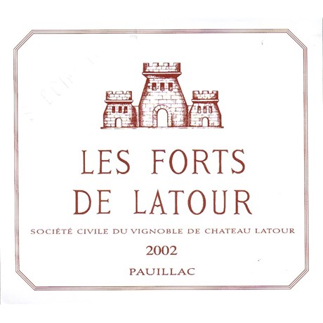 Double Magnum Les Forts de Latour - Château Latour - Pauillac 2002