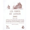 Double Magnum Les Forts de Latour - Château Latour - Pauillac 2002 6b11bd6ba9341f0271941e7df664d056 