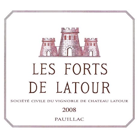 Double Magnum Les Forts de Latour - Château Latour - Pauillac 2008