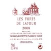 Double Magnum Les Forts de Latour - Château Latour - Pauillac 2008