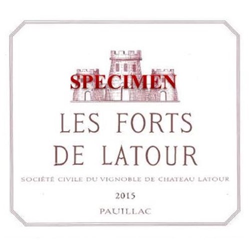Double Magnum Les Forts de Latour - Château Latour - Pauillac 2015 b5952cb1c3ab96cb3c8c63cfb3dccaca 