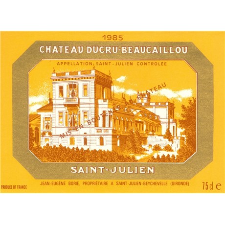 Ducru Beaucaillou - Saint-Julien 1985