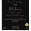 Duluc - Château Branaire Ducru - Saint-Julien 2015