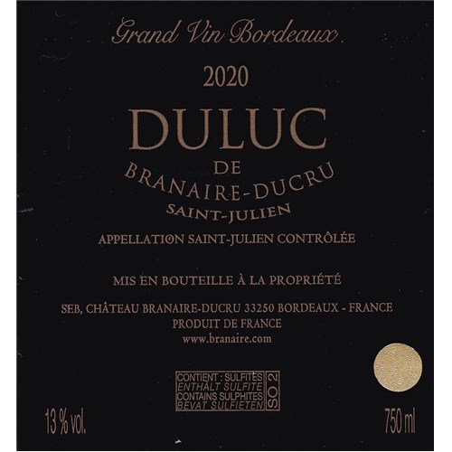 Duluc - Saint-Julien 2020