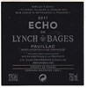Echo de Lynch Bages - Pauillac 2011