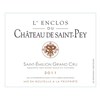 L'Enclos du Château de Saint Pey - Saint-Emilion Grand Cru 2014