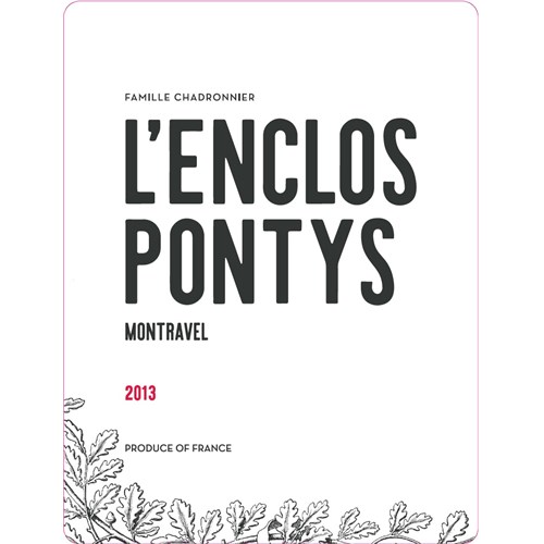 Enclos Pontys - Montravel 2013