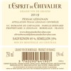 L'Esprit de Chevalier blanc - Pessac-Léognan 2019