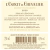 L'Esprit de Chevalier blanc - Pessac-Léognan 2020