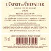 L'Esprit de Chevalier rouge - Pessac-Léognan 2020