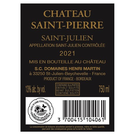Faugères - Saint-Emilion Grand Cru 2023