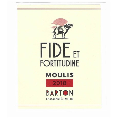 Fide Et Fortitudine (Famille Barton) - Moulis 2018